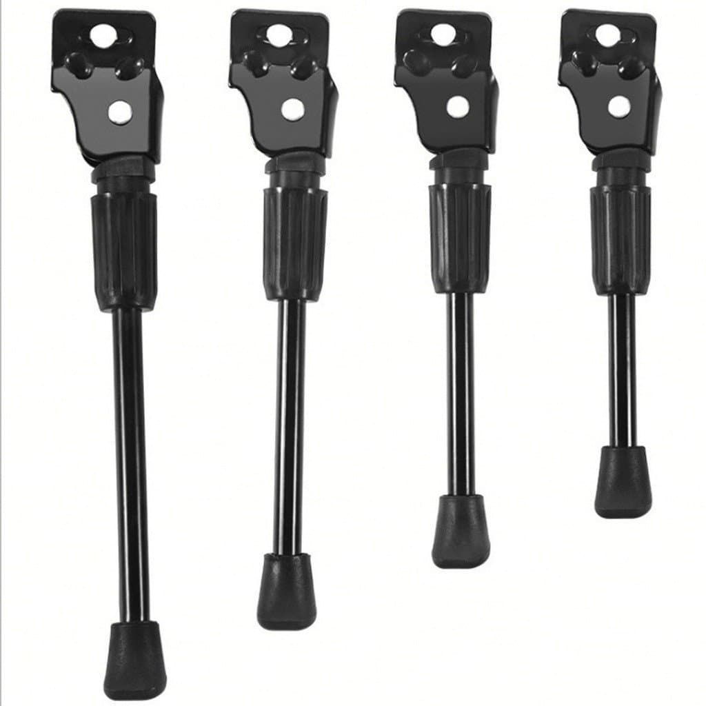 Suporte único para bicicleta infantil, suporte lateral para bicicleta dobrável, suporte deslocado de furo único, acessór