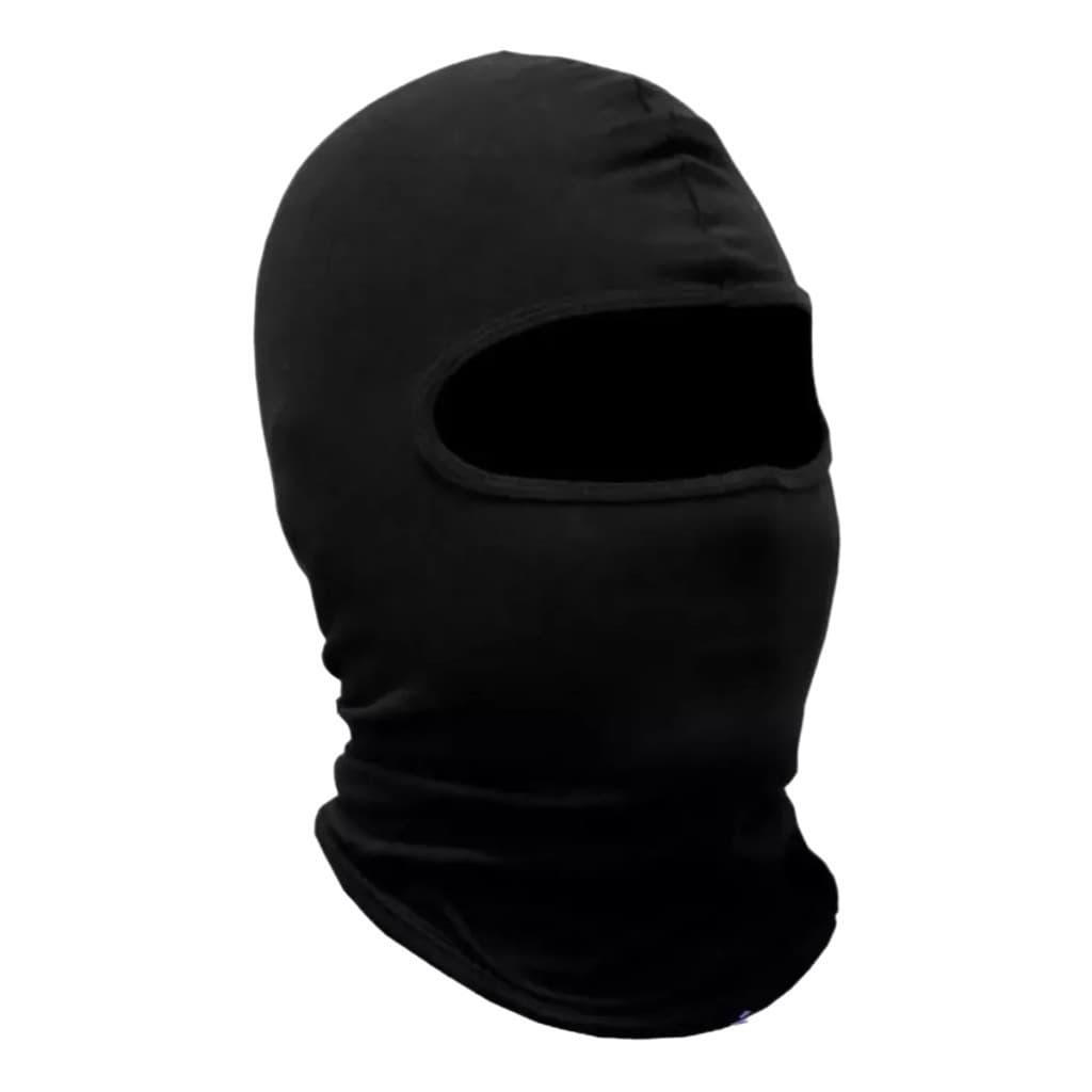 Balaclava Touca Ninja Mascara Preta Motoqueiro Respirável Protetora do Frio e Confortável para o Sol LOJA AGORA