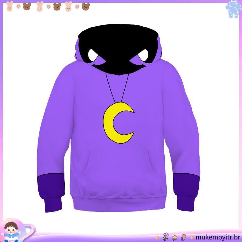 Catnap Papoula playtime 3 Criaturas Sorridentes Moletom Com Capuz cosplay Impressão Para Crianças