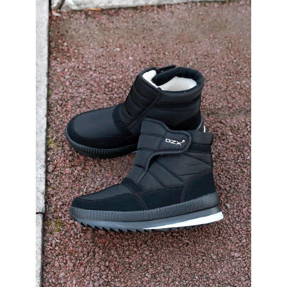 Botas de neve do nordeste masculinas de lã espessada caxemira botas de algodão térmico botas curtas femininas antiderrap