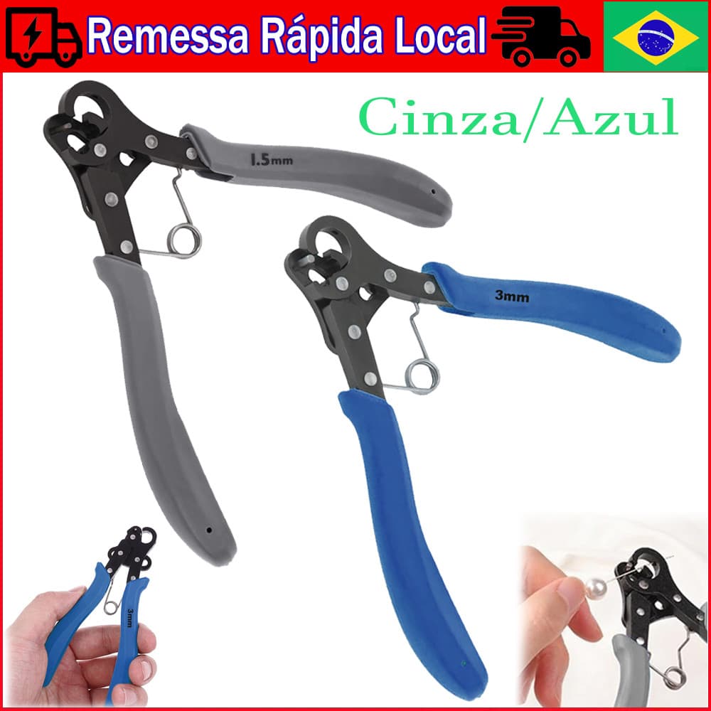 1/2 Peças Alicate de Loop de Uma Etapa Looper de Joias, Ferramenta de Dobra de Fio Artesanal, Joias de Laço de Fio
