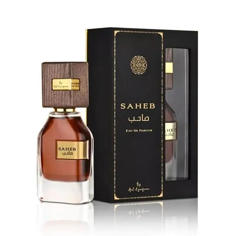Perfume Saheb Intense Ard Al Zaafaran Masculino  50 ml • Alta Fixação • Importado • Aromático Amadeirado
