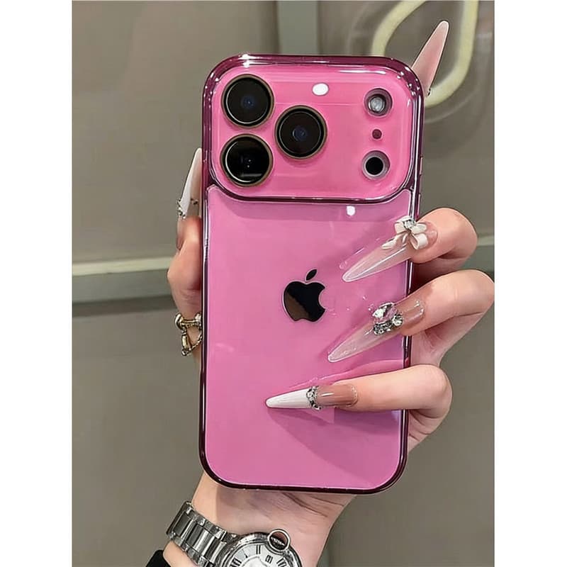 Capa De Telefone De Vidro Revestido De Zinco De Alta Qualidade Para Clima Frio Com Sensação Amigável iPhone 17 Pro Max 1