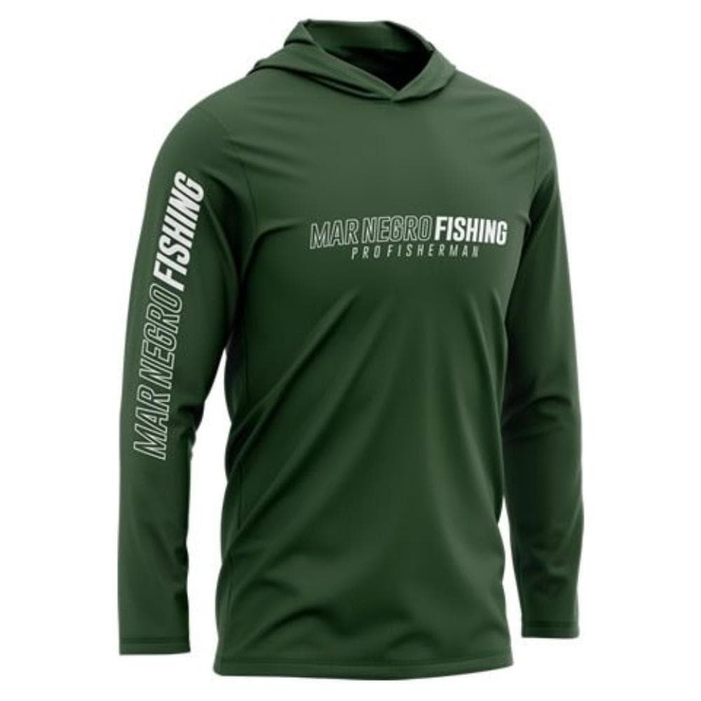 Camiseta Mar Negro XP Protection Capuz Sublimada - Musgo