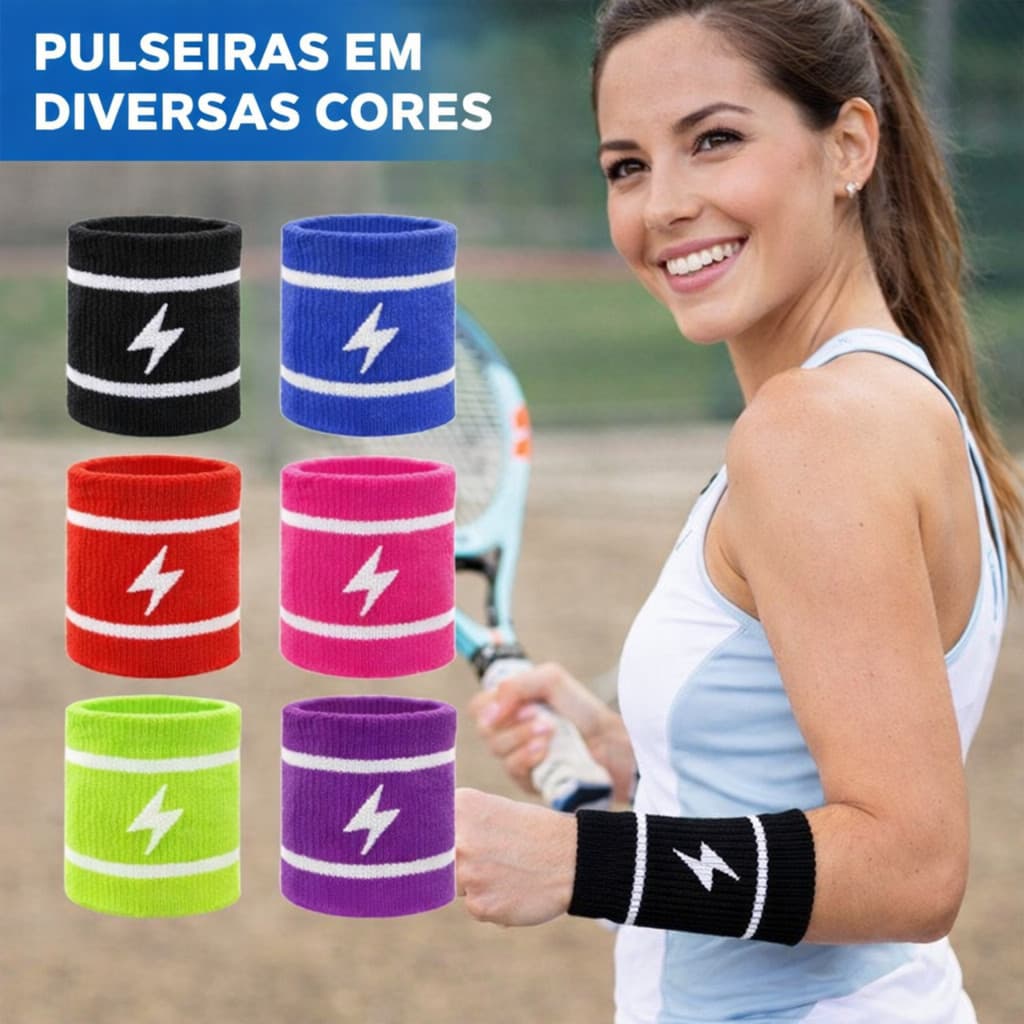 Munhequeira Esportiva Ajustável Proteção Punho Academia