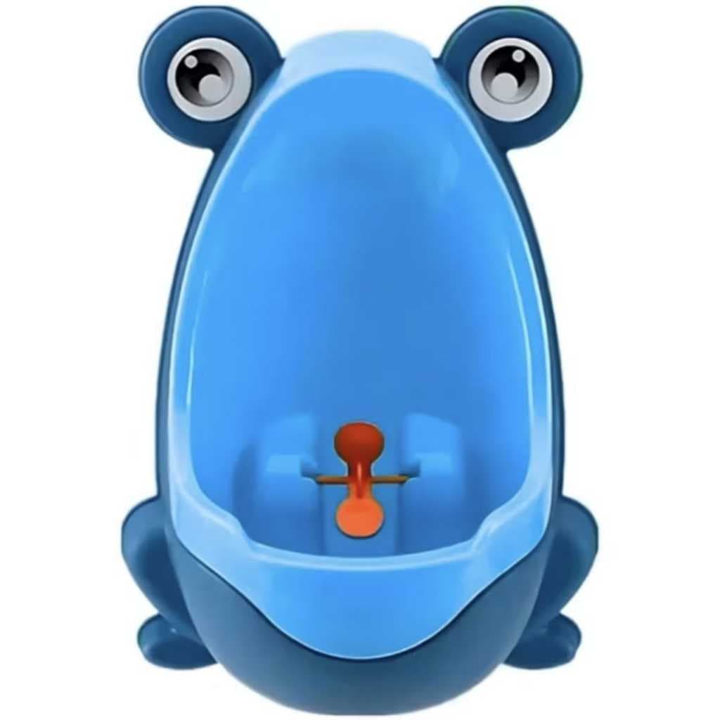Mictório Sapinho Infantil Educativo Desfralde Prático Azul Verde Laranja