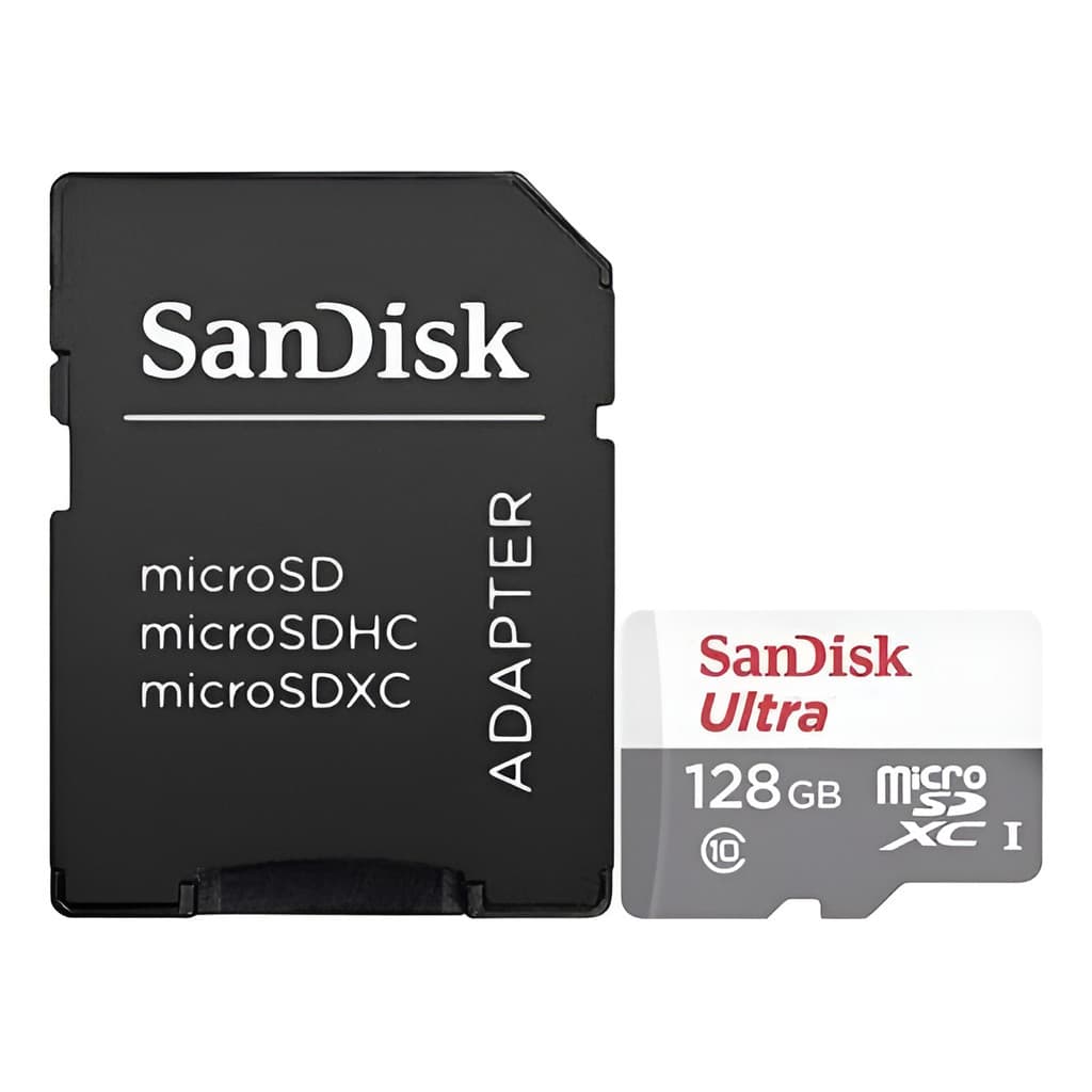 Cartão De Memória Micro Sd 128gb Sandisk Ultra Para Celular Tablet Câmera Drone