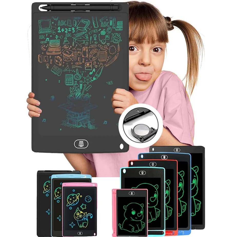 Lousa Mágica Tela Lcd 8.5 Polegadas Infantil De Escrever E Desenhar Tablet JORGERnovo