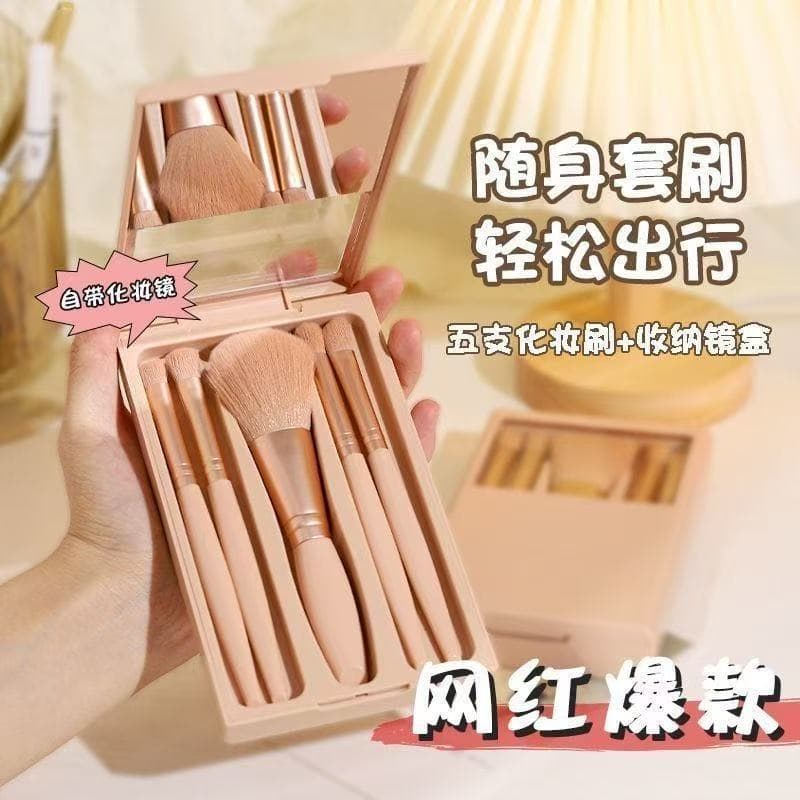 Watsons Cheng Shian Recomendado Cangzhou Morandi Conjunto de pincéis de maquiagem colorido pequeno conjunto completo gen