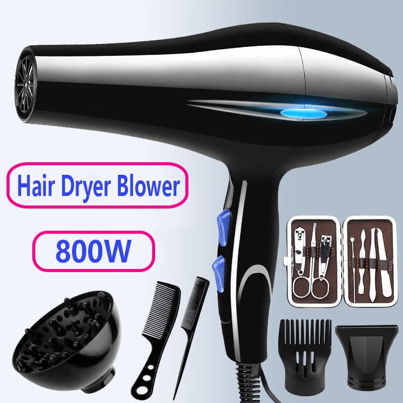 Secador De Cabelo Barbearia Ventilador Elétrico Doméstico