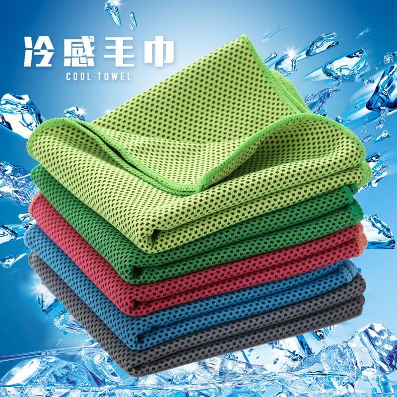 Toalha refrescante 30*100 para esportes ao ar livre, toalha de resfriamento para academia, toalha esportiva de secagem r