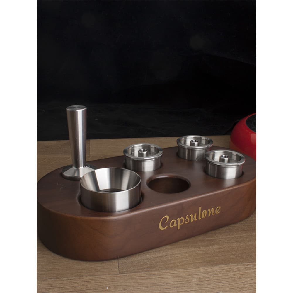 Compatível com Itália illy Cápsula de café cheia reutilizável Shell Copo de filtro de cápsula de café cheio de aço inoxi