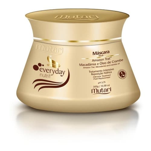 Máscara Every Day Nutrit Reposição Lipídica 300g Mutari
