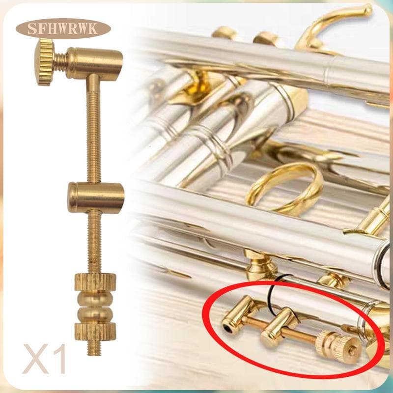 [Fhwrwk] Conjunto De Parafusos De Ajuste De Trompete De Haste Deslizante De Reparo De Instrumento Material De Latão Para