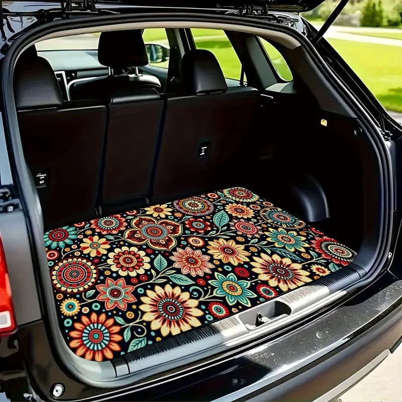 Tapete geral para porta-malas de automóveis, forro de produtos da moda, adequado para todos os modelos, fácil de limpar,