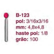 Ponta Montada B-123 Rosa Pontabrás - Micro-Retífica Cilíndrica