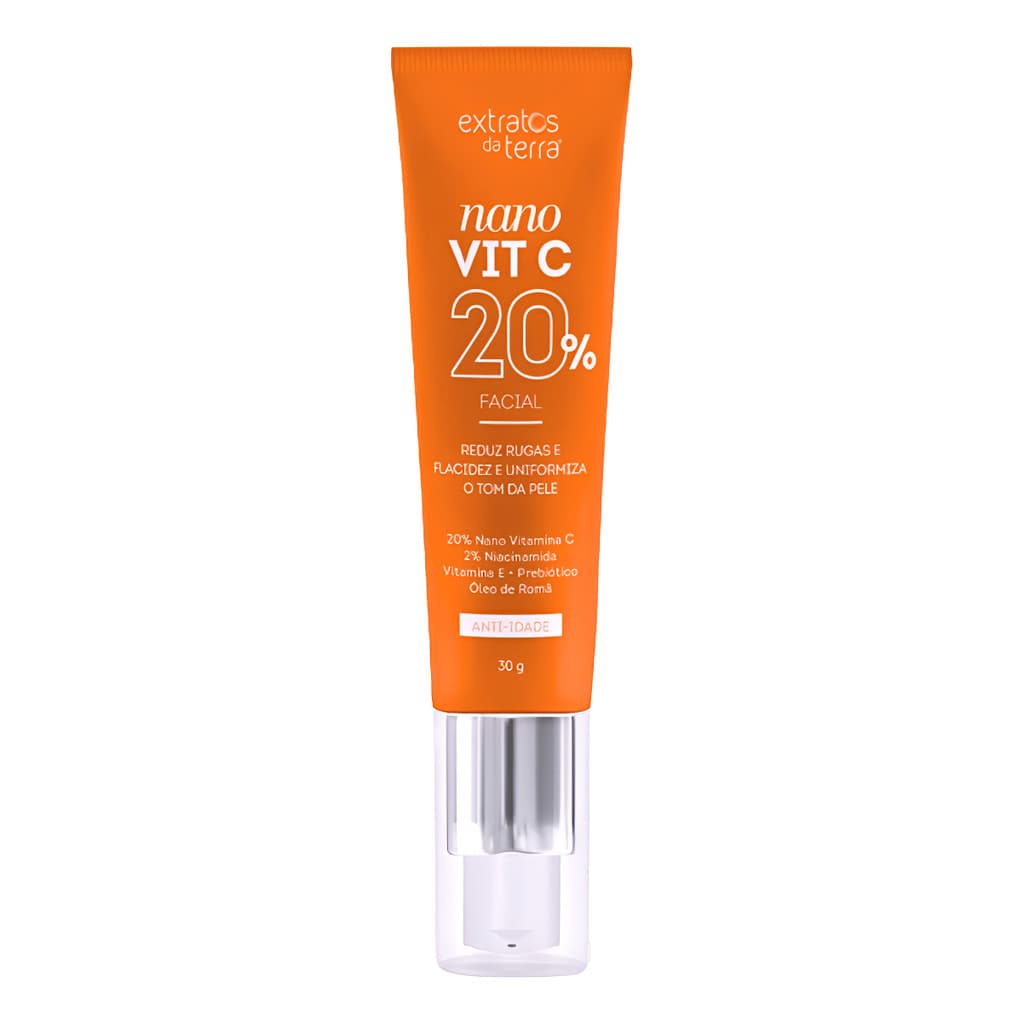 Vitamina C Nano 20%  Anti Idade Extratos Da Terra