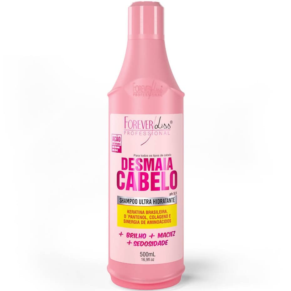 Shampoo Desmaia Cabelo Forever Liss 500ml