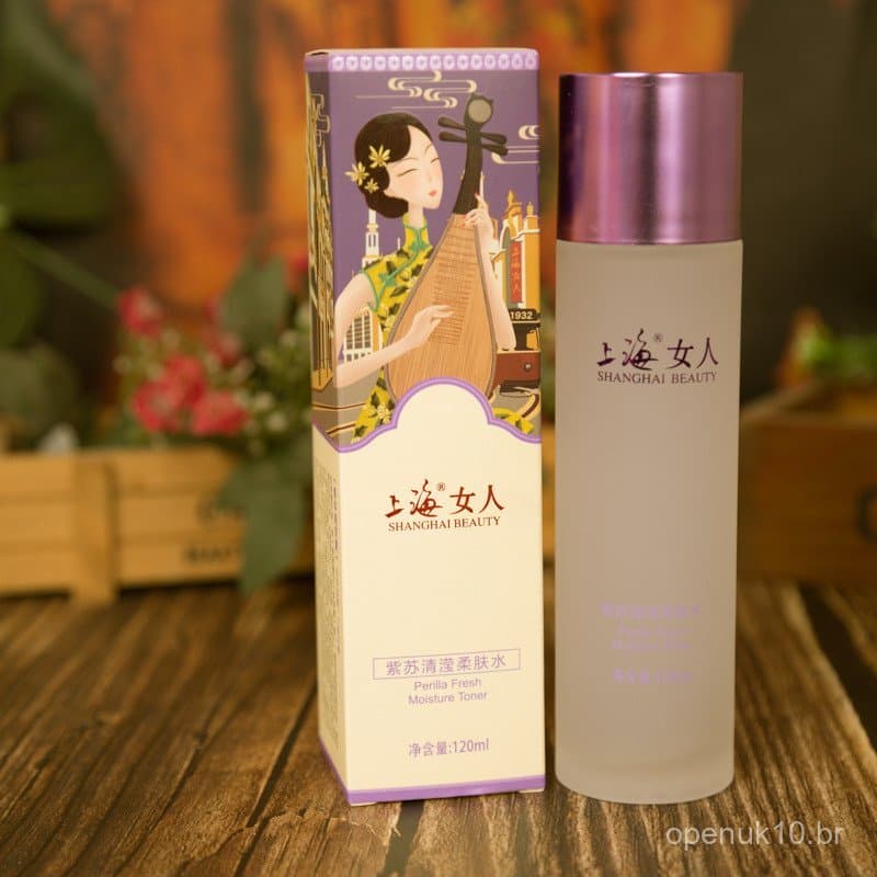Tônico Suavizante Perilla Qingying para Mulheres de Xangai 120ml