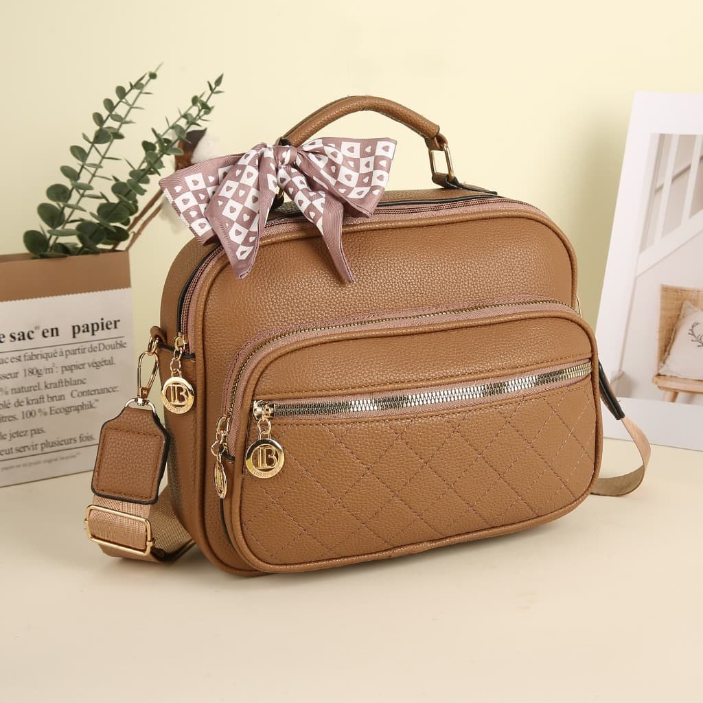 Bolsa Feminina Alça De Gorssa Transversal com Lanco LA522
