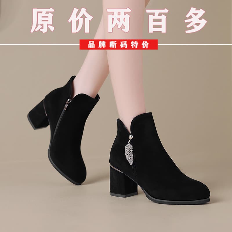 Botas de couro genuíno femininas primavera outono botas únicas 2025 novo estilo fosco macio pele de carneiro botas curta