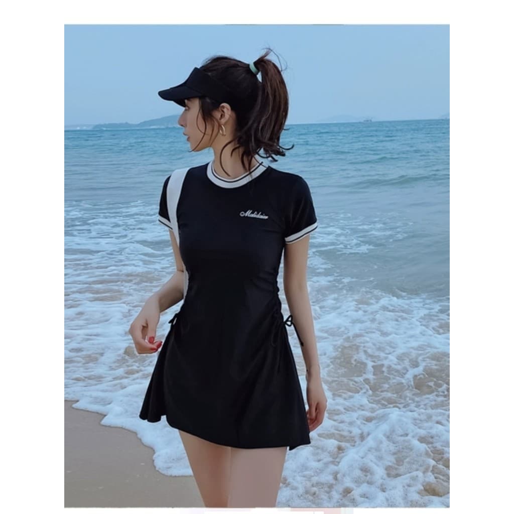 Verão puro desejo estilo Split maiô feminino terno de duas peças reduzindo a idade pequeno fresco doce mais magro olhar