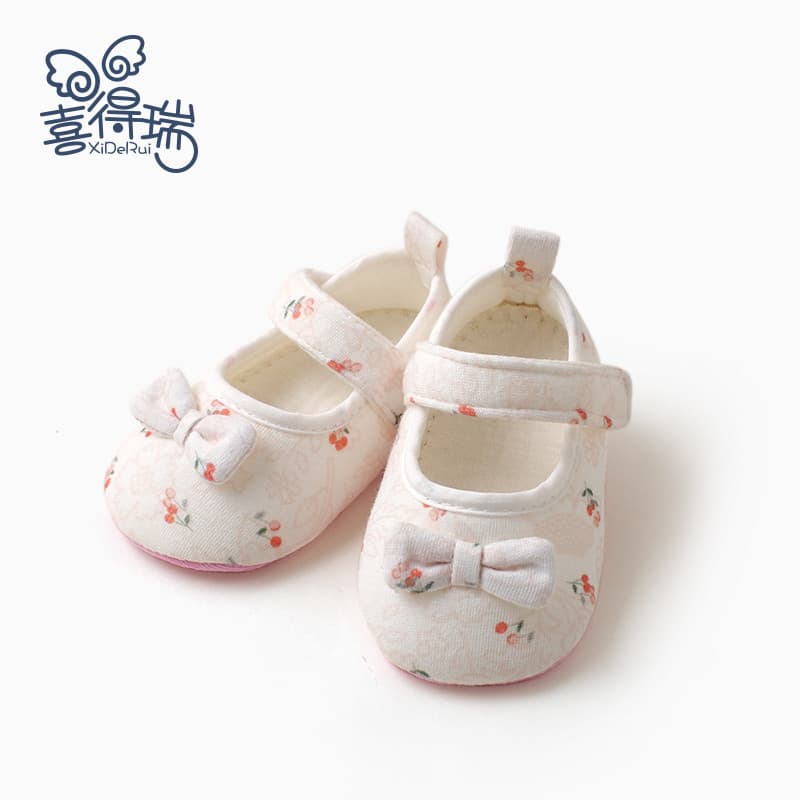 Cedric bebê sapatos de chão primavera verão bebê menina interior criança resfriamento sola macia antiderrapante bonito p