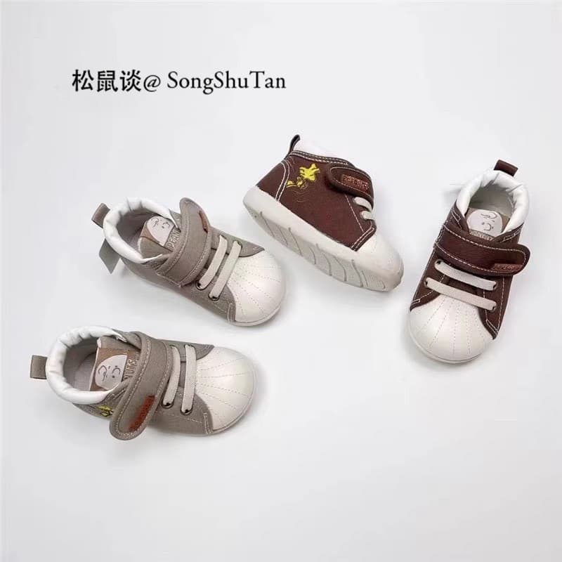 Snoopy crianças sapatos esportivos masculino feminino bebê sapatos funcionais crianças da criança tênis sapatos casuais