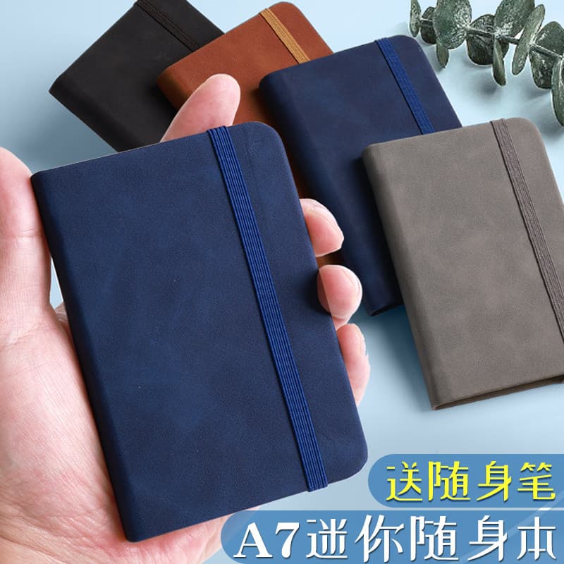 A7 Pequeno Notebook Portátil Bolso Notebook Bloco de Notas Mini Portátil Pequeno Tamanho Pequeno Palavra Simples Nota Pr