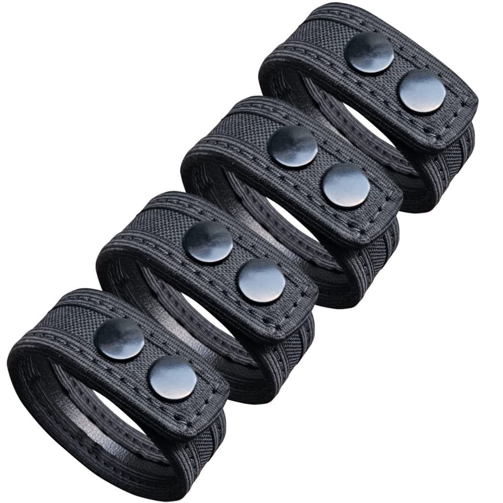 Kit 4 Presilha Para Protetor Lombar Modular Preto