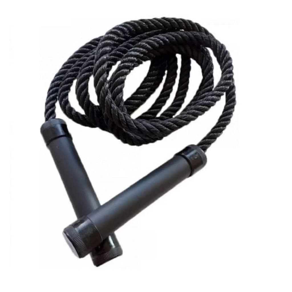 Corda de Pular de Nylon 2,50m com Pegadores – Treinamento Funcional e Crossfit