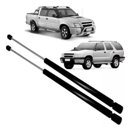 Par Amortecedor Pistão Capô S-10 Blazer 2003 2004 2005 2006