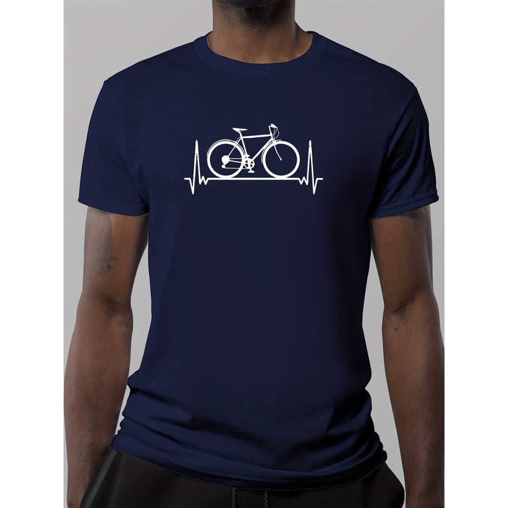 Camiseta Masculina Bicicleta Ciclismo 100% Algodao Premium