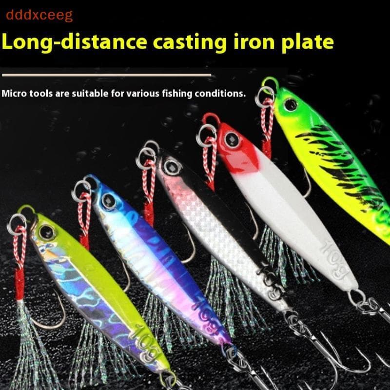 [dddxceeg] 5 Peças Gabarito Pesca Baixo Isca De Pesos 7/10/15/20/30G Peixe Metal Gabaritos Água Salgada Gelo Artificial