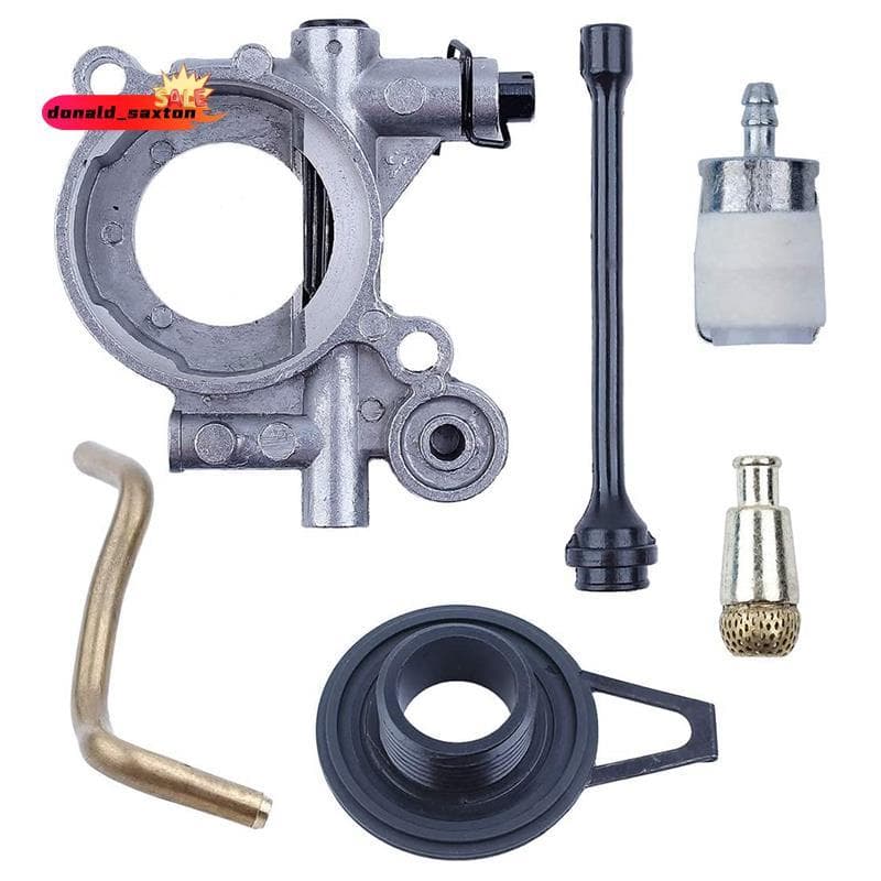 💥Kit De Filtro De Linha De Mangueira De Óleo De Engrenagem Sem-Fim Da Bomba Para Motosserra 365 371 372 XP 372XP 362