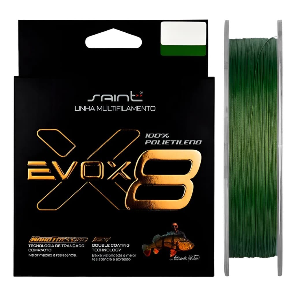 Linha Pesca Evox Multifilamento Saint 100mt Eduardo Monteiro