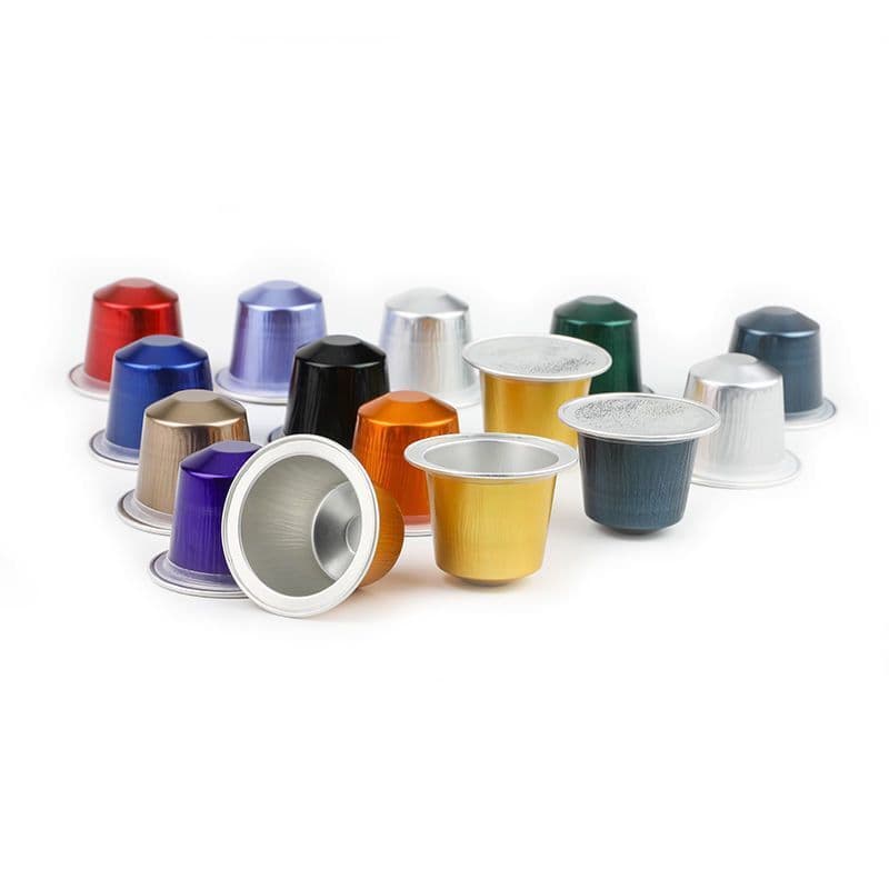 Cápsula de café Shell Multi-Gorça Buraco Quadrado Cápsula de Café de Aço Inoxidável Shell nespresso Reutilizável Nestlé