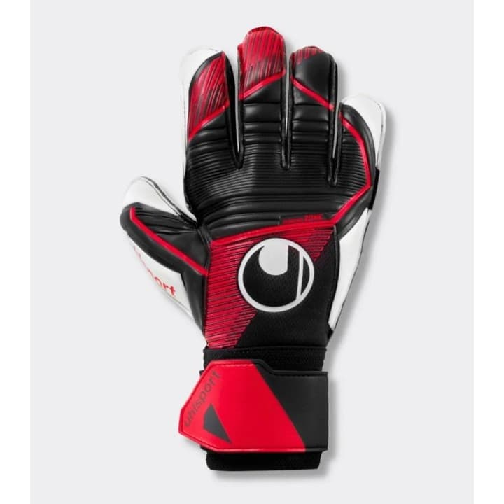 Luva De Goleiro Uhlsport Powerline Soft Pro - Vermelho e Preto