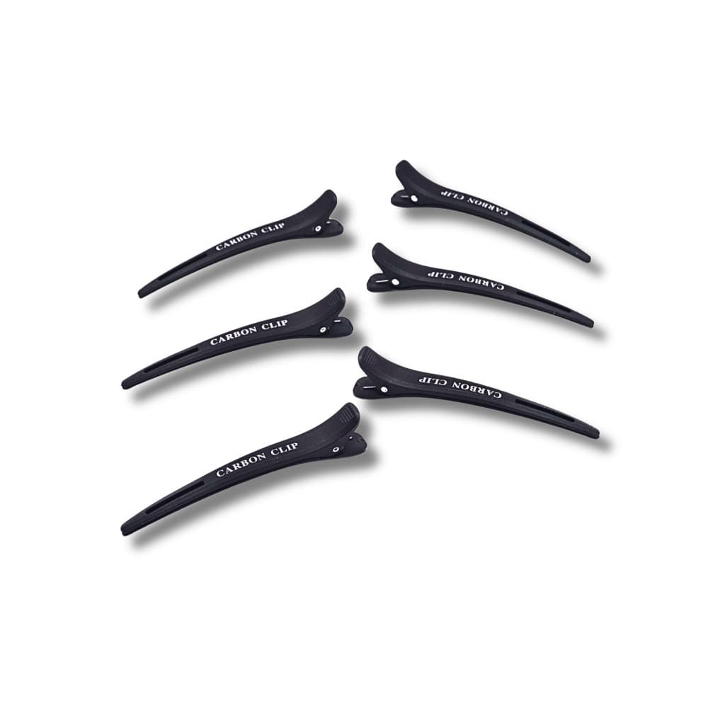 Kit Clip Carbono Presilhas Bico De Pato De Carbono Altamente Resistente