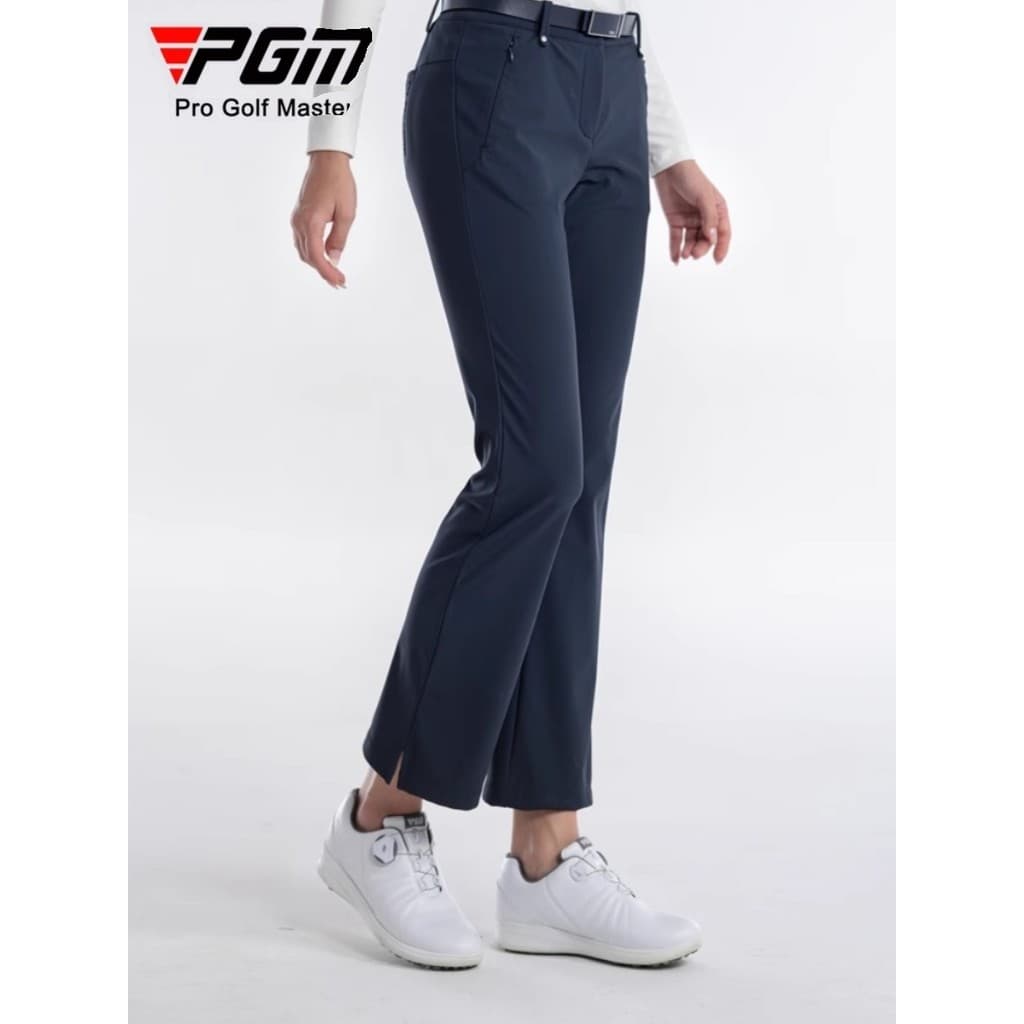 P PGM outono inverno calças de golfe senhoras calças esportivas Micro-Flap calças tipo invisível zíper bolso fenda calça