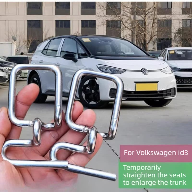Para Volkswagen ID3 Banco Traseiro Encosto Ângulo Ajuste Suporte De Aço Inoxidável Ampliado Tronco Modificação Peças Ali