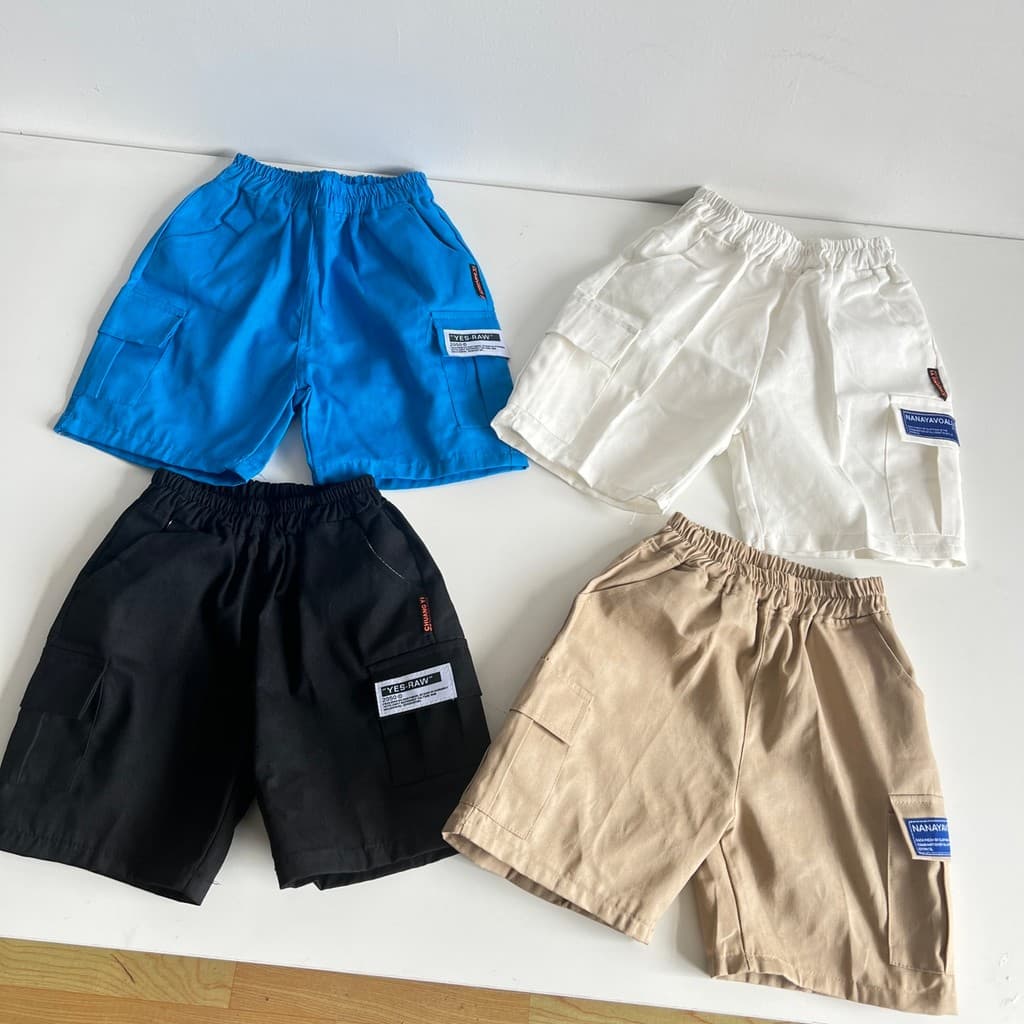 Meninos macacão Shorts roupas de verão 2026 novo estilo versão coreana calças casuais calças médias infantis calças de c