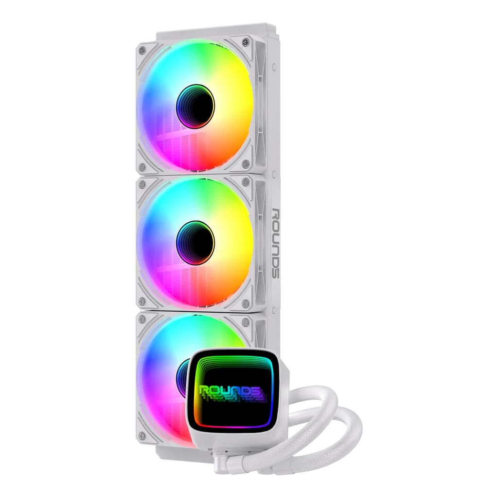 Water Cooler 360mm Round5 Eurus Argb Bomba Fundo Infinito Co