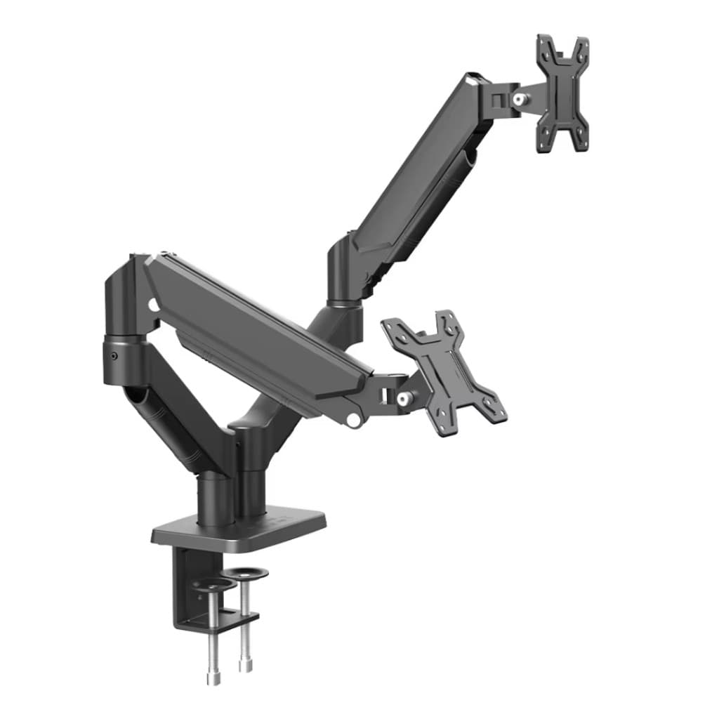 Suporte de Mesa Articulado Duplo para 2 Monitores UltraMax ULT-MG2 Pistão a Gás