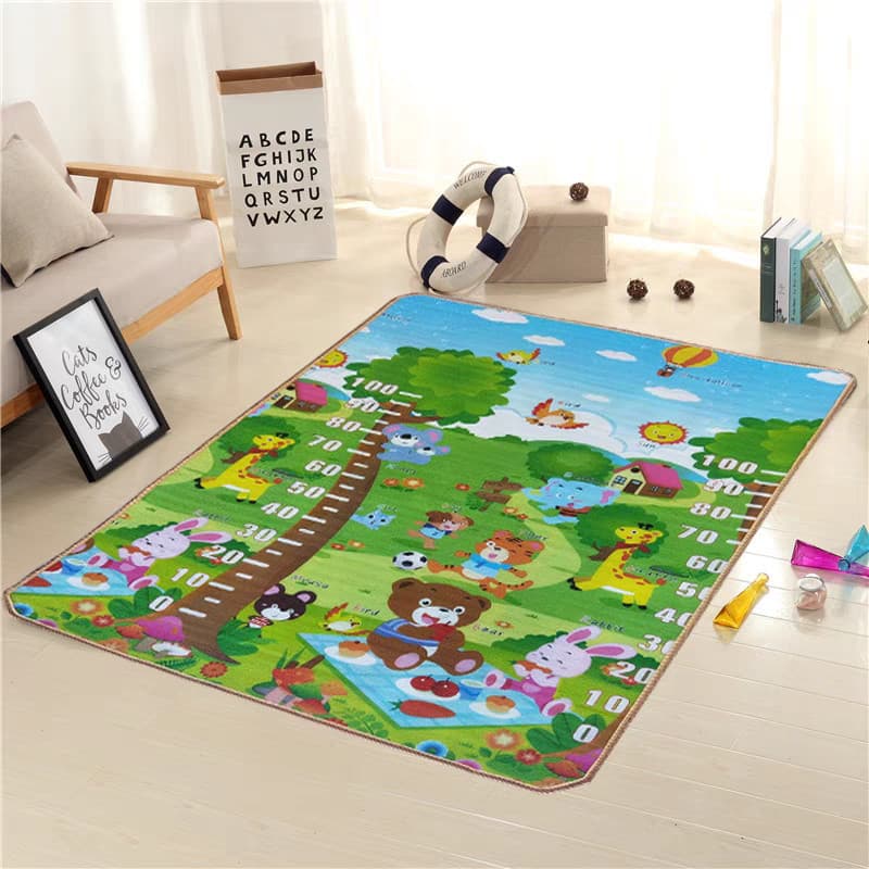 120cmx90cm Dupla Face Térmico Tapete de Atividades  Infantil Emborrachado Educativo bebê crianças