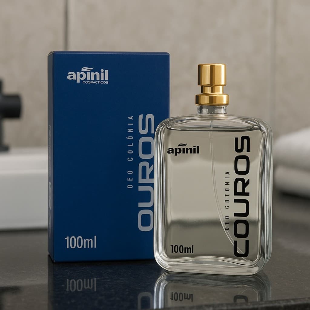 Perfume Masculina COUROS APINIL - 100ml Original