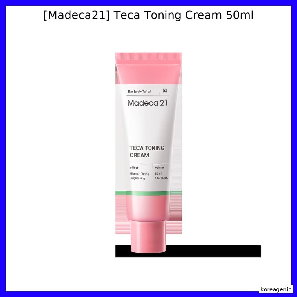 [Madeca21] Creme Tonificante Teca 50ml/Calmante , Nutritivo