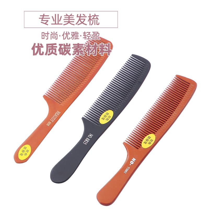 Cabeleireiro pequeno pente feminino influenciador estilo Anti-estático barbeiro cabeleireiro tingimento de cabelo dedica