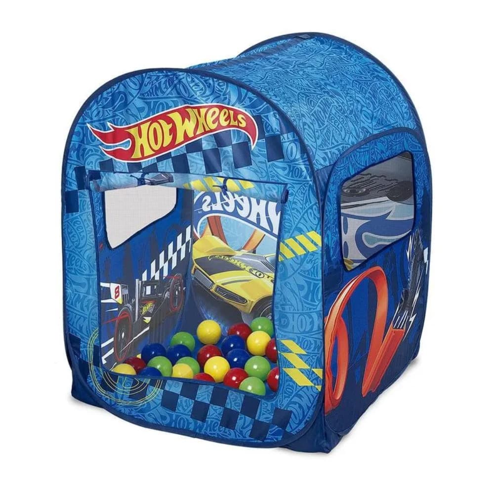 Barraca Infantil Hot Wheels Com 50 Bolinhas - Fun F0007-1