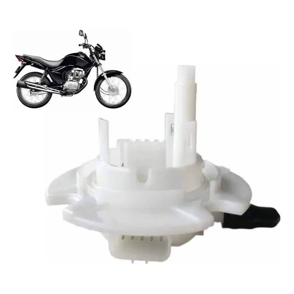 Carcaça Suporte Bomba Combustível Honda CG 150 Titan / Fan 2009 2010 - Resistente a Corrosão